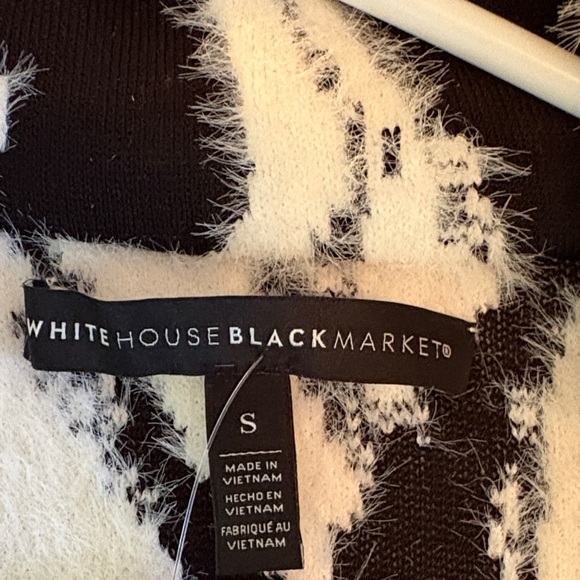 Stylish Black and White Women's coat - Picture 2 of 5